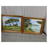 (2) Ruth Vincent Landscape Paintings