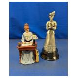 (2) Avon Albee Award Figurines ï¿½ 1984 & 1985