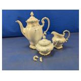 (3) Johann Haviland Bavaria Germany Porcelain T