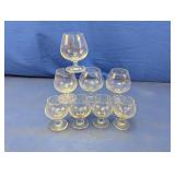 (8) Assorted Brandy Snifters