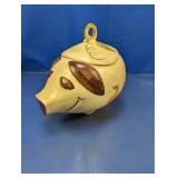 (1) Pig-Shaped Ceramic Cookie Jar