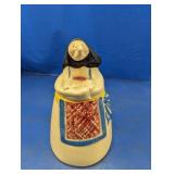 (1) Ceramic Woman Cookie Jar