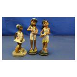 (3) Kï¿½s Collection Figurines