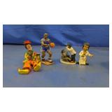 (4) Collectible Figurines