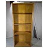 (1) Wooden Bookcase