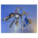 (1) Air Tools & Tire Inflator Accessories Lot
