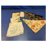 (7) Collection of Vintage Handkerchiefs Lot