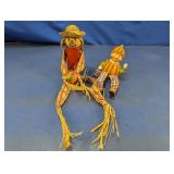 (2)Fall Harvest Decorative Figure Lot