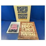 (3) Motivational Wall Art Prints