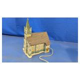 (1) Lighted Church Figurine