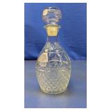 (1) Cut Glass Decanter with Stopper