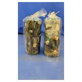 (2) Bald Eagle Decorative Candle