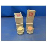 (2) Avon Ultra Crystal Candle Set