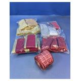 (5) Rolls Assorted Decorative Ribbons