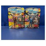 (2) Star Trek The Next Generation Figures