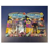 (2) Star Trek TNG Action Figures