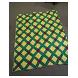 (1) Patchwork Quilt  Checker Lattice Design