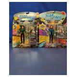 (2) Star Trek TNG Action Figures