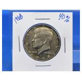 (1) 1968 Kennedy 40% Silver U.S. Half Dollar