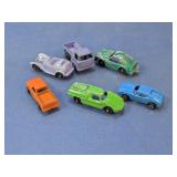 (6) Die-Cast Toy Cars
