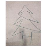 (1) Metal Christmas Tree Frame