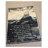 (1) The Old Rugged Cross - Tapestry Throw Blanket
