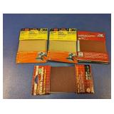 (4) Sandpaper Sheets  3M, GatorGrit, ACE