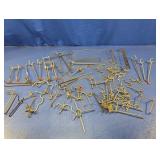 (1) Metal Pegboard Hooks and Brackets Lot