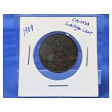 (1) 1909 Canada Large Cent