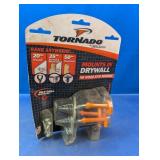 (1) Tornado Drywall Mounting Hooks 3 Pack