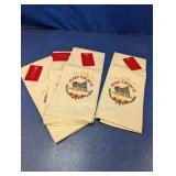 (4) Holiday Time Embroidered Kitchen Towels