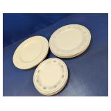 (8) Assorted Fine China Dinner Plates