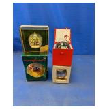 (4) Christmas Ornaments