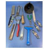 (10+) Mixed Hand Tool Lot with Files Pliers and