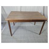 (1) Mid-Century Wooden Dining Table