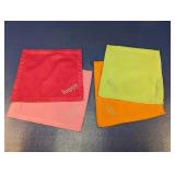 (4) Cloth Napkins  Word: "Happy," & More