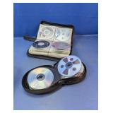 (2) Zipper Cases of Mixed CDs