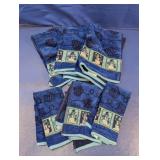 (6) Snowman Holiday Hand Towels