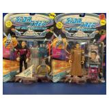 (2) Star Trek TNG Action Figures