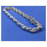 Ross Simons 925 Sterling Silver X Link Bracelet