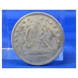 (1) 1878 Seated Liberty One Dollar Coin Replica