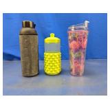 (3) Assorted Reusable Drink Bottles