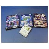 (4) Yahtzee Handheld Game & 3 IGT Slot PC Games