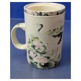 (1) World Market Ceramic Mug w/ Insert