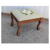 Vintage Wood Footstool