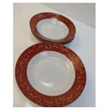 (8) Chris Madden Soup Plates