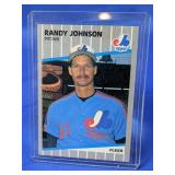 ROOKIE CARD 1989 FLEER HOF RANDY JOHNSON