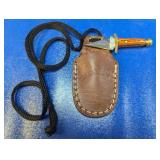 Texan Knives Miniature Boot Dagger w/ Sheath