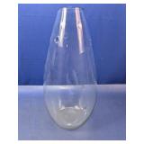 Large Clear Glass Decorative Vase