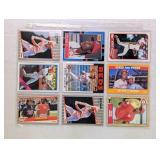 SHEET OF 9 ERIC DAVIS CARDS